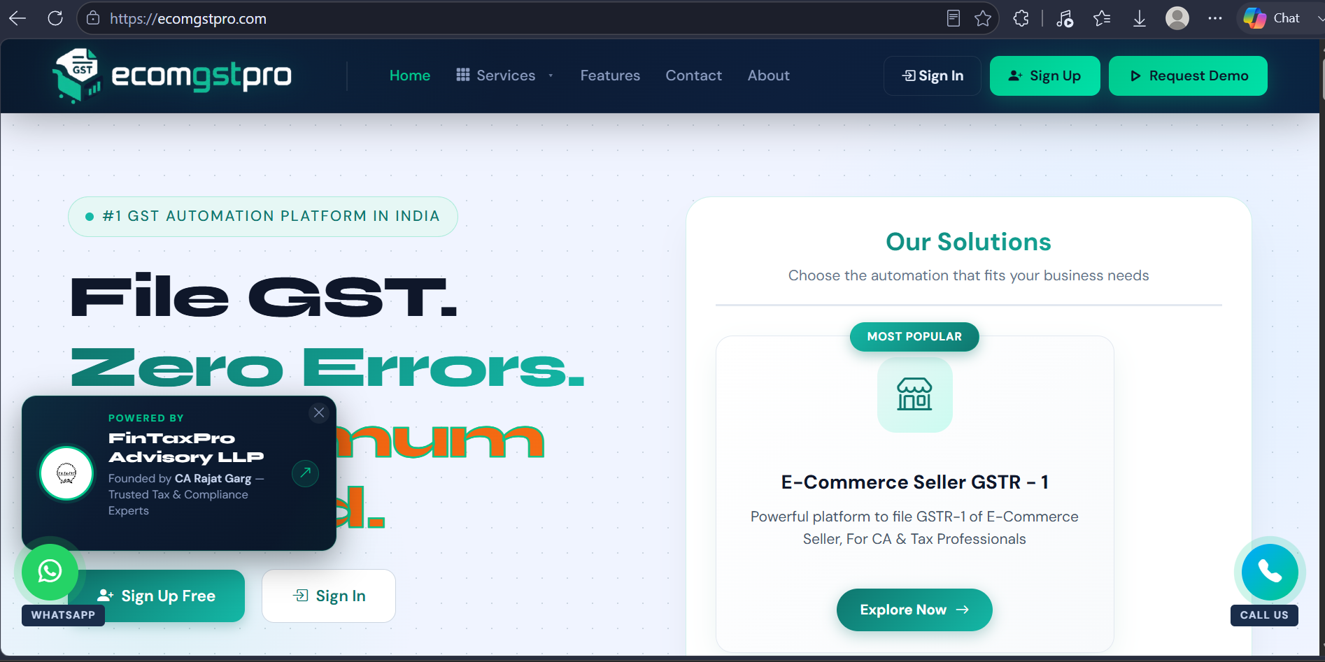 Paid social ad campaign screenshot